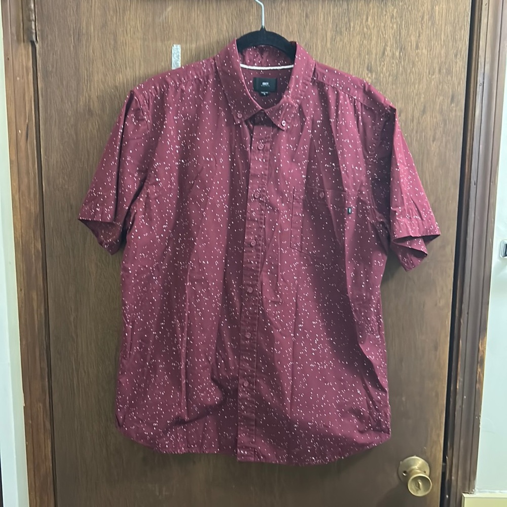 Obey button up shirt